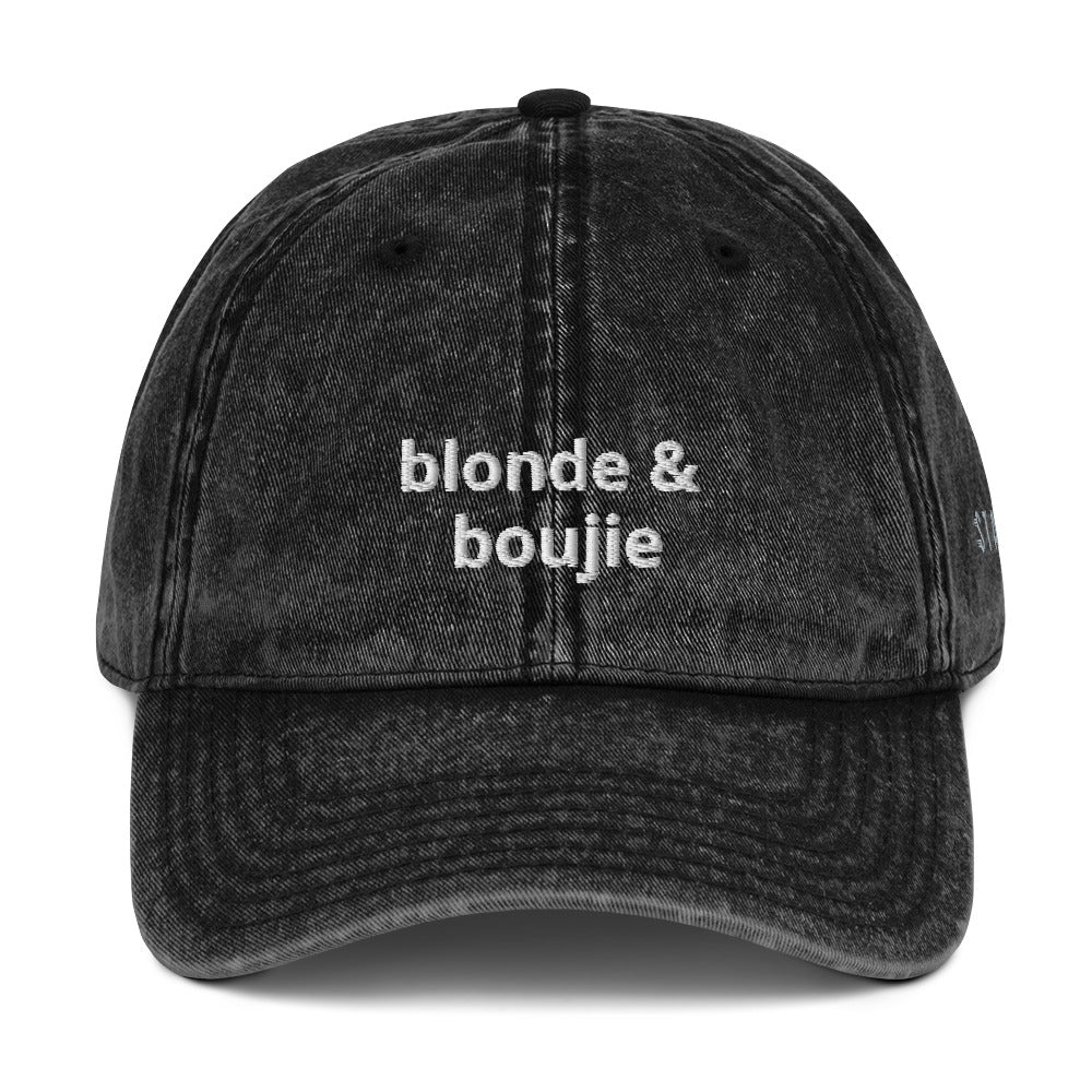 Blonde & Boujie Snap Back